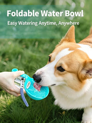 Bebedero Portátil Esférico para Mascotas AquaPaws