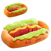 Cama 'Hot Dog' Premium para Mascotas