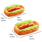 Cama 'Hot Dog' Premium para Mascotas
