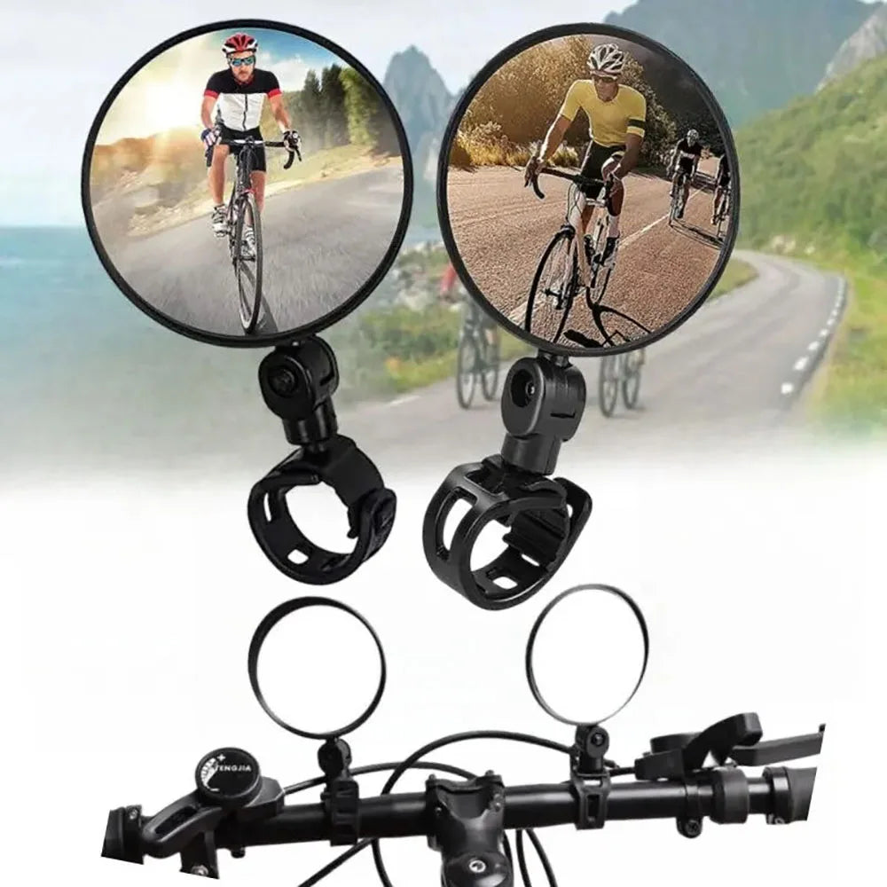 • Espejo Retrovisor Ajustable 360° para Patinete Eléctrico y Bicicleta – Compatible con Xiaomi y Ninebot (1 Unidad)