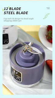 Licuadora Portátil Eléctrica 450ml